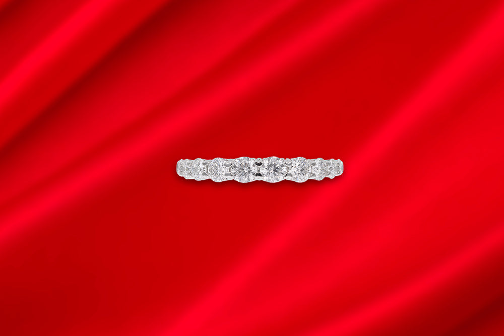 Heart Eternity Ring