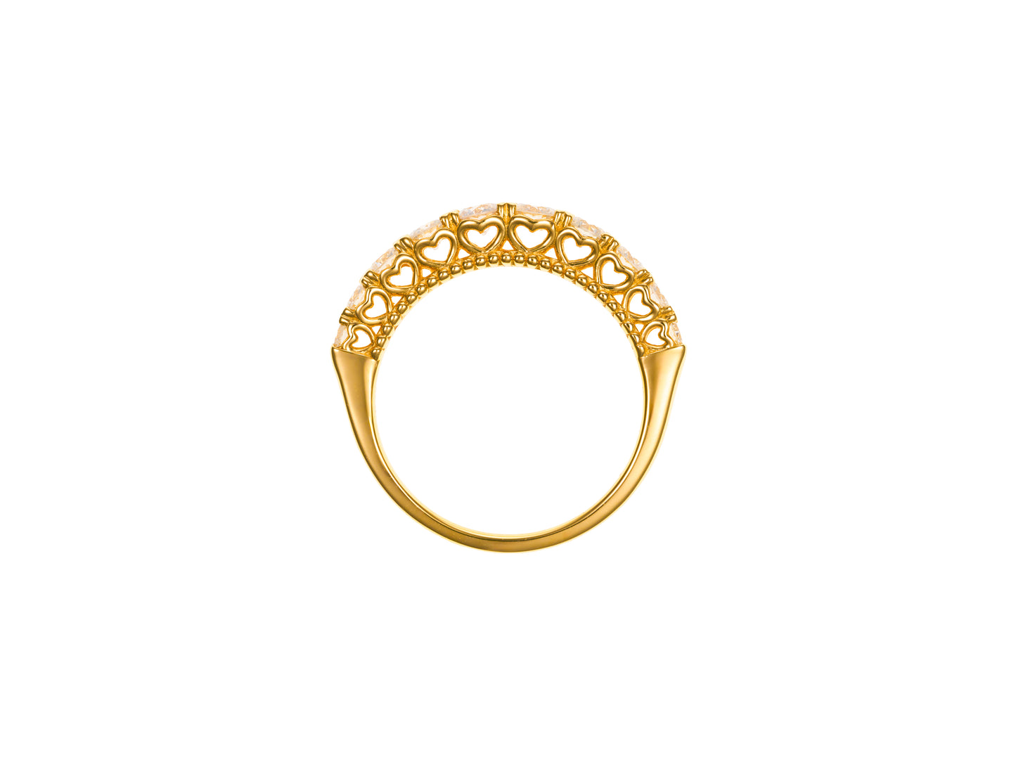 Heart Eternity Ring