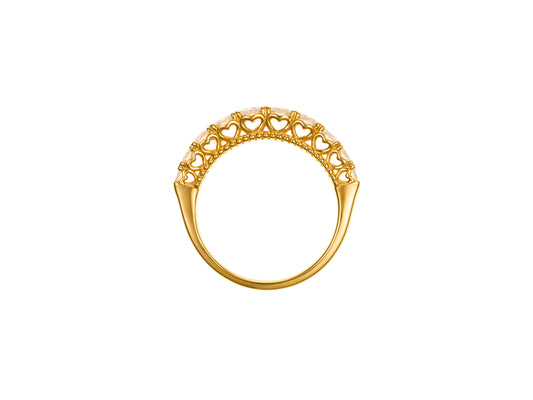 Heart Eternity Ring