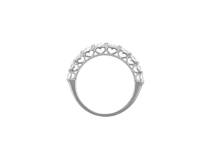 Heart Eternity Ring