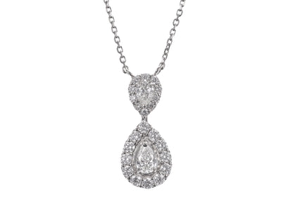 Pair Shape Lien Necklace